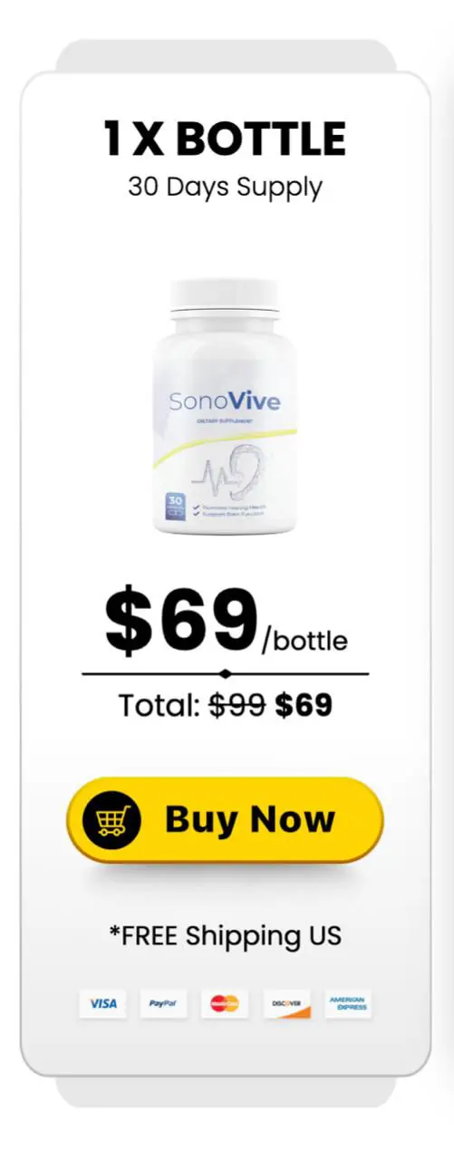 Buy SonoVive 1 Bottle